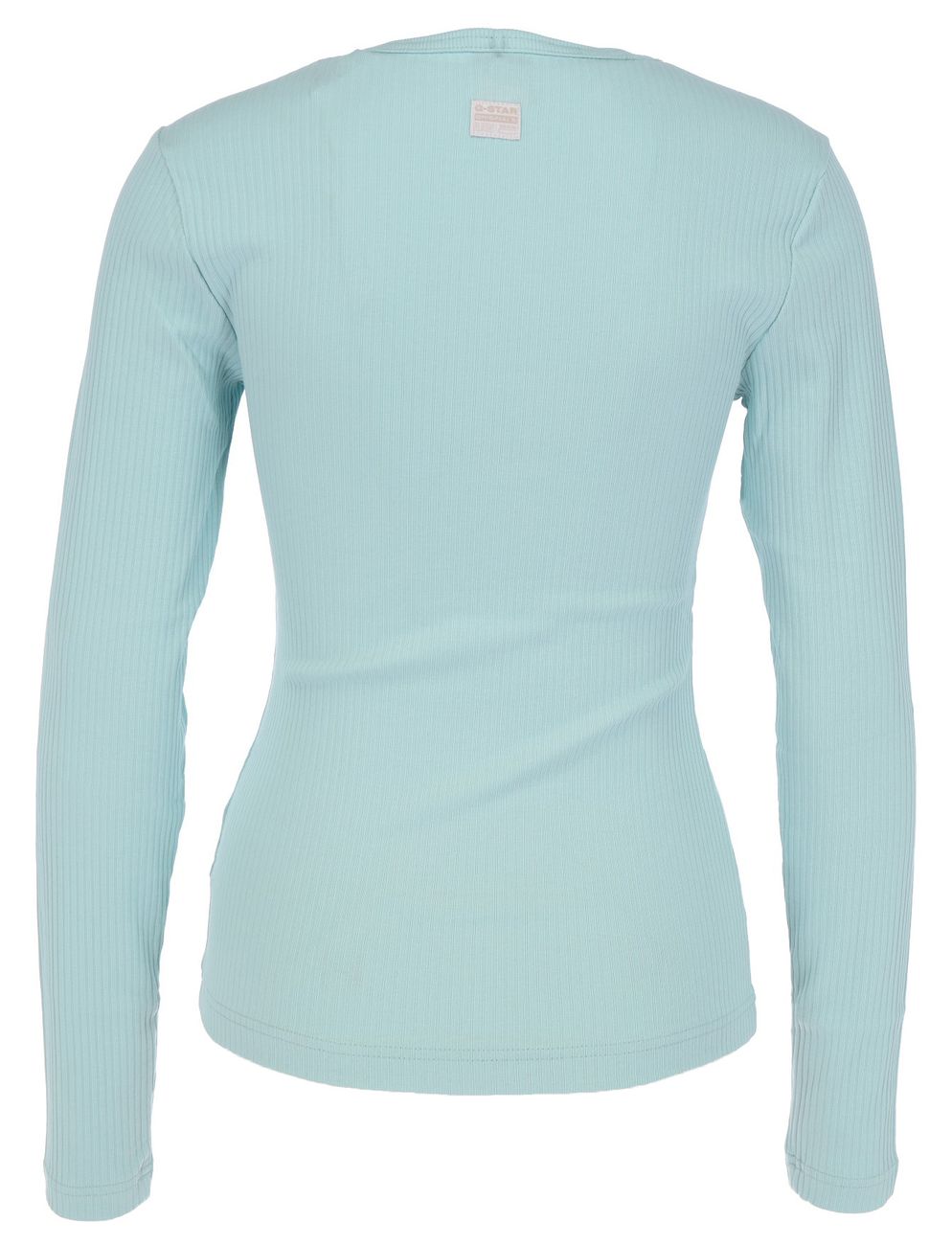 G-STAR RAW DENIM SLIM RIB 2.0 L/S Damen Longsleeve